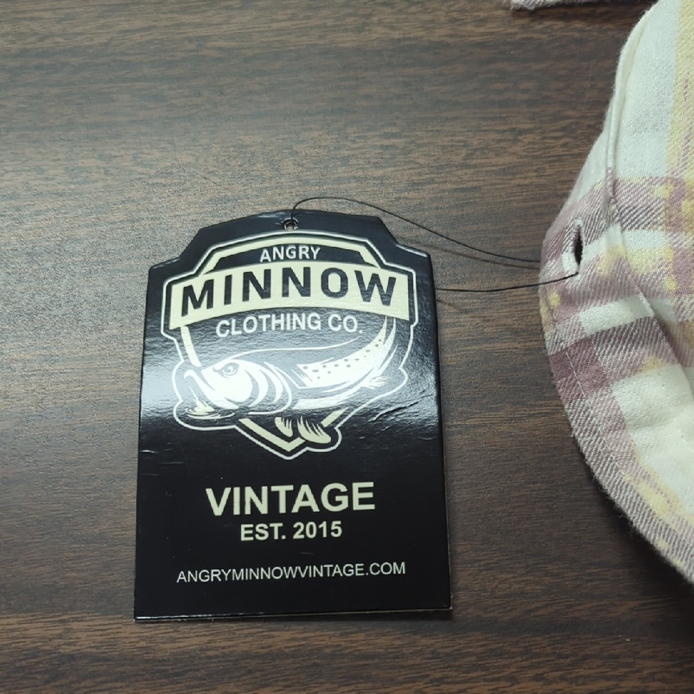 Angry Minnow Distressed Plaid Wildflower Graphic Top - Picture 3 of 8
